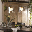 Lustra moderna din sticla finisaj crom 1xG9/15W, FADE SP1 271293 Ideal Lux