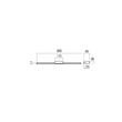Aplica moderna alba baie IP44 LED 12W/1600lm 3000K/4000K, Aston 01-3268 Redo