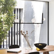 Lustra look industrial abajururi sticla 5xG9/15W, BIRDS SP5 273648 Ideal Lux