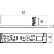 Intrerupator liniar ON-OFF SWITCH 50x10 mm LED STRIPS IP20 Arelux PRFTSW01