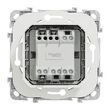 Intrerupator cap scara IP44+suport fixare, aluminiu NOUA UNICA Schneider Electric, NU528230