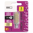 Bec LED lumina calda 3000K, 4.5W, 465lm, JC, E14, 30000 h functionare, garantie 3 ani, Emos ZQ9140
