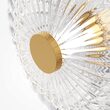 Aplica LED moderna Amulet aurie abajur transparent Ø35cm 8W, Maytoni