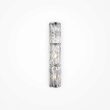 Aplica cristal transparent clasica Facet cromata pe mai multe niveluri L13cm, Maytoni