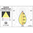 Proiector LED arhitectural liniar IP65 XFLOW S 6W 4000K 270 mm 15°x60° S Arelux FO04NW15X60