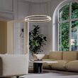 Lustra moderna MONARCH SU LED 60W CCT BK IMO PXL 22 50, incanti