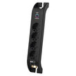 Prelungitor cu protectie la supratensiune, 4 prize, 2ml, Home Theatre, Emos P54222