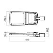 Corp iluminat stradal LED XLANE 40W/60W 100-277V AC 4000K IP65 S Arelux LNX01NW S