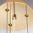 Candelabru cristal modern auriu Prism LED 80W/6400lm/3000K, LU 2415/55 GOLD Orion