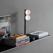 Veioza moderna neagra LED 6W/450lm/3000K, Ping Pong TL2 313320 Ideal Lux