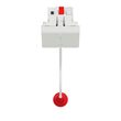 Intrerupator cu cordon 10AX 2m alb antibacterian NOUA UNICA Schneider Electric, NU322620