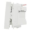 Intrerupator revenire 10AX 2m alb antibacterian NOUA UNICA Schneider Electric, NU320620