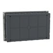 Cofret modular Easy9EU, IP40, incastrat, 18 module, usa alba, EZ9EUB118 Schneider Electric