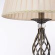 Lampadar clasic Grace bronz abajur bej Ø38cm, Maytoni