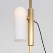 Lampadar modern din alama masiva cu abajururi din sticla opal, Odyssey, B191 SchwungHome