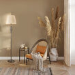 Lampadar clasic Grace bronz abajur bej Ø38cm, Maytoni