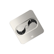 Priza dubla, incastrabila, rectangulara, Twist2 946.001, Bachmann