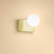 Aplica moderna aurie abajur sticla 1xG9/4W, Penta AP1 314334 Ideal Lux
