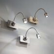 Aplica moderna alama satinata LED 3W/200lm/4000K, Dynamo AP 121352 Ideal Lux