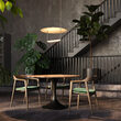 Lustra LED moderna Ambience neagra abajur alb Ø60cm 30W, Maytoni