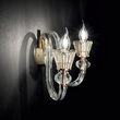 Aplica clasica stil venetian 2xE14/40W,  Strauss AP2 140599 Ideal Lux