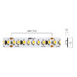 Banda LED XRIBO IP20 rola 5 m 18W/ml 192LED/ml 4000K CRI.90>115° Arelux RB219220NWCRI90