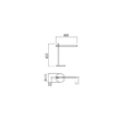 Veioza moderna Omeo neagra dimmabila LED 5.5W/680lm 3000K/4500K/6500K, 01-2213 Redo