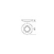 Plafoniera moderna LED efect cer instelat, Lucino 05-913 Smarter