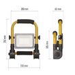 Proiector LED interior/exterior IP44 mobil maner+stativ 21W/1900lm/4000K Ilio ZS3322 Emos