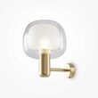 Aplica moderna Vision aurie abajur transparent Ø18cm, Maytoni