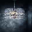 Lustra cristal transparent moderna Gelid cromata Ø50cm, Maytoni