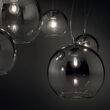 Lustra moderna fumurie abajururi sticla 5xE27/42W, NEMO SP5 138305 Ideal Lux