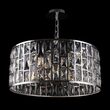 Lustra cristal transparent moderna Gelid cromata Ø50cm, Maytoni
