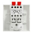 Intrerupator cruce 10A 2m alb antibacterian NOUA UNICA Schneider Electric, NU320520