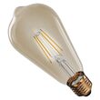 Bec LED Vintage ST64, E27, lumina calda 2200K, 4.5W, 420lm, 25000 h functionare, garantie 3 ani, Emos Z57032