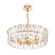 Lustra cristal transparent moderna Puntes aurie Ø51cm, Maytoni