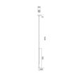 Pendul modern cu LED SMD, structură și dispersor din aluminiu vopsite alb mat, ITO 01-1756, Redo