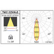 Spot LED incastrata al. periat XTWIST 1x3W 4000K IP40 40° BA Arelux TW02NW40 BA