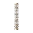 Lampadar cristal transparent modern Puntes auriu Ø20cm, Maytoni