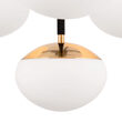 Candelabru Josephine modern 10xE27/40W, LU 1841/6+3+1 MS/SCHWARZ Orion