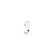 Plafoniera moderna 1xGU10/35W, Axis 01-2155 Smarter
