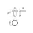 Aplica moderna/Spot LED modern alb mat orientabil 6W/440lm/3000K, Keen 01-3763 Smarter