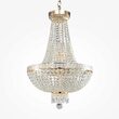 Candelabru cristal clasic Bella auriu Ø40cm, Maytoni