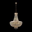 Candelabru cristal clasic Bella auriu Ø50cm, Maytoni