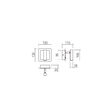 Aplica LED moderna/Spot modern negru-auriu USB 6W/502lm/3000K, Closer 01-3092 Smarter