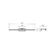 Aplica baie IP65 LED negru mat 12W/957lm/4000K, Steam 01-3086 Smarter