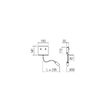 Aplica moderna/Spot LED alb mat suport telefon USB 9W/320lm/3000K, Moka 01-3210 Smarter