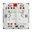Selector turatie ventilator+intreupator O/I, 2 viteze 10A, 2m, aluminiu NOUA UNICA Schneider Electric, NU321430