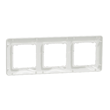 Rama tripla alba Sedna Design, Schneider Electric SDD311803