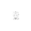Plafoniera moderna negru mat abajur ambra, Amber 04-485 Smarter